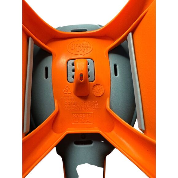 Green Toys Plastic Sea Plane & Boat Bath Toy Water Airplane Floats Made In USA - Picture 4 of 8